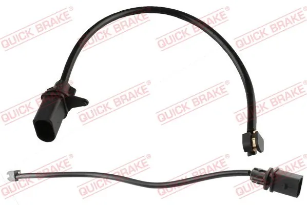 Warning Contact, brake pad wear